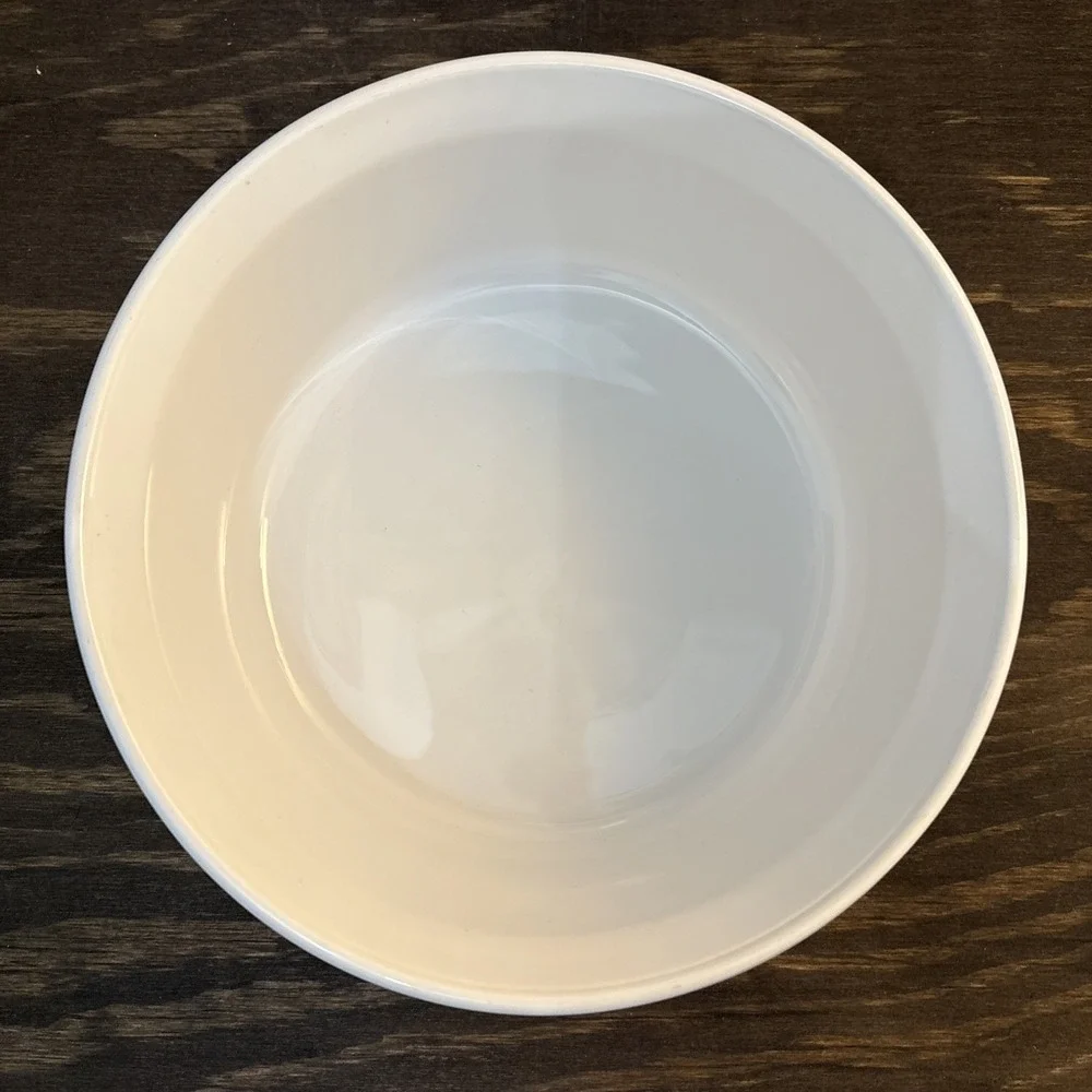 Corning Ware French White F-5-B 1.6 L Round Casserole Dish w/ Pyrex G-5_C Lid